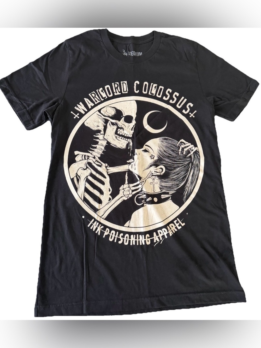 Black Graphic Short Sleeve Tee